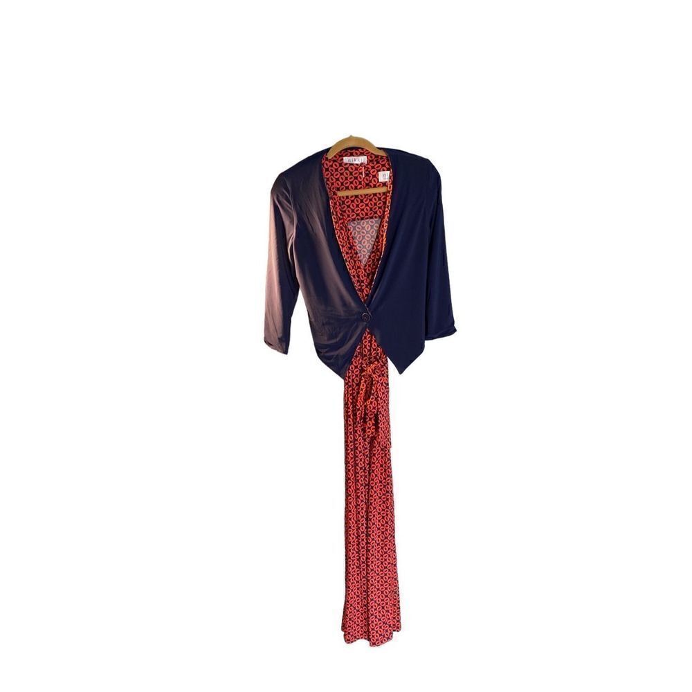 Nikki Poulos women’s two piece jumpsuit and blazer sent size PM